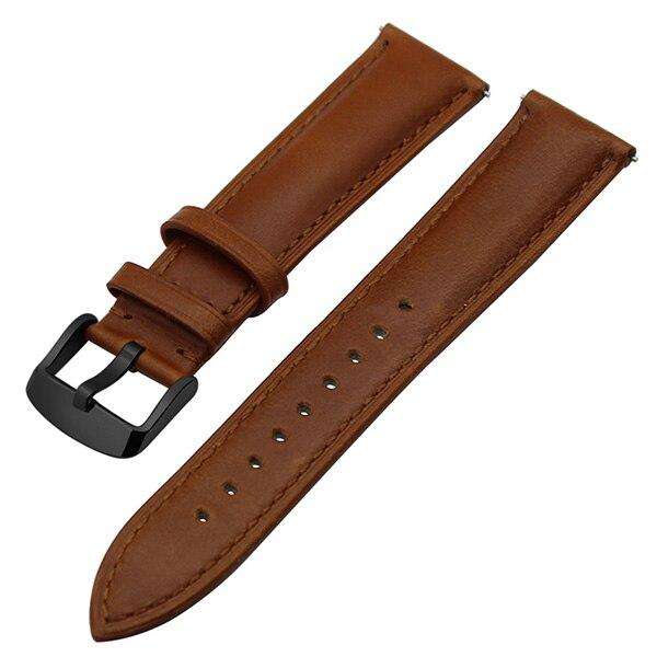 Italian Genuine Leather Watchband Quick Release Strap for Samsung Gear S3 Classic Frontier Gear 2 Neo Live Watch Band Wrist Belt - Gustobene