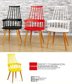 Italian modern Nordic chair, home restaurant/cafe hotel chair, practical Windsor chair, the study chair - Gustobene