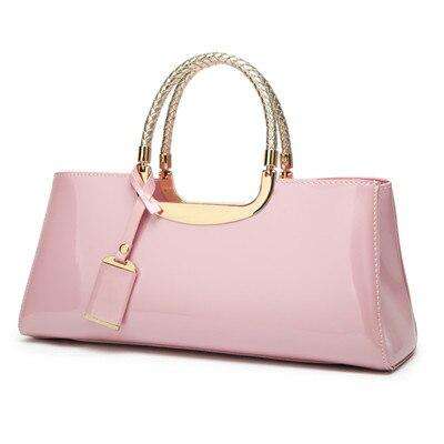High Quality Patent Leather Women Bag Sac A Main Travel Shoulder bags for women 2019 Totes Italian Leather Handbags bolso mujer - Gustobene