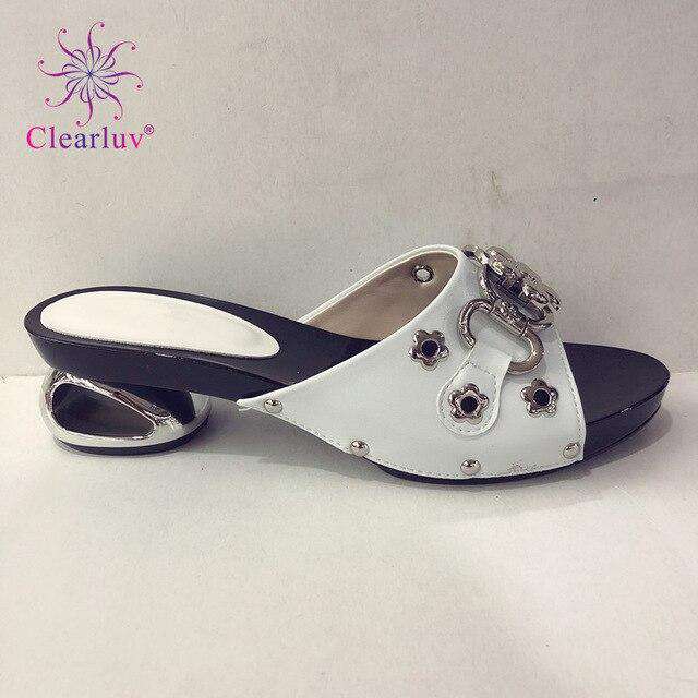 Italian Nigerian Party Shoes Without Bag Set Royal Blue Fashion Slipper Wedding African Shoes Not Matching Bag Set Women Shoes - Gustobene