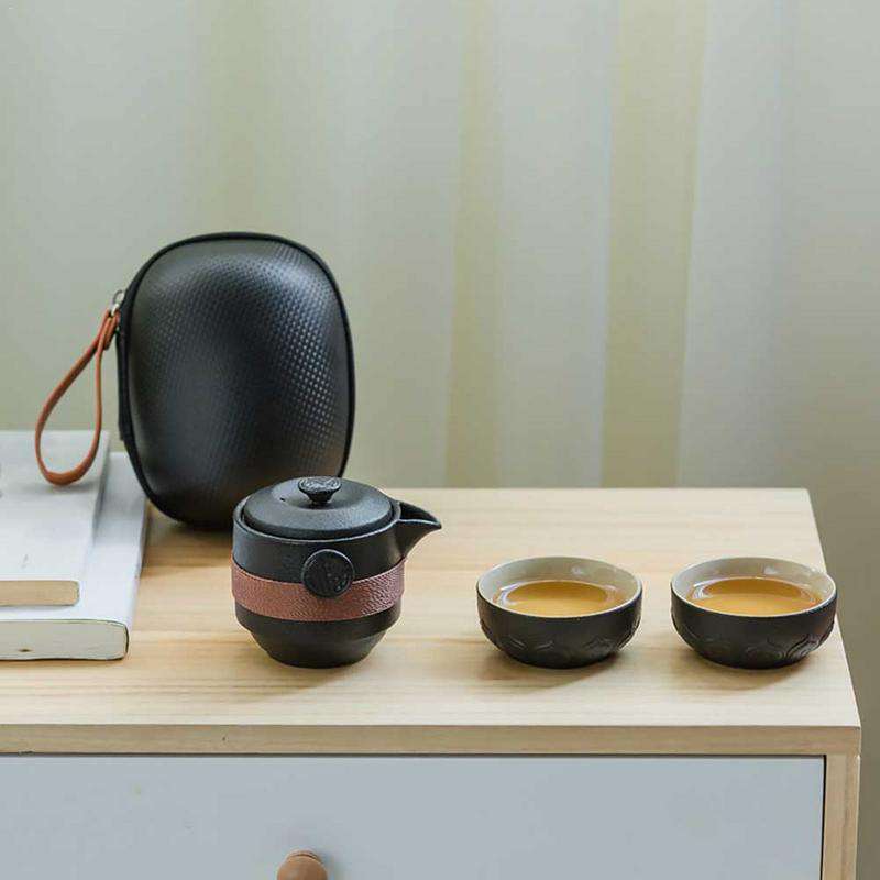 Portable Ceramic Coffee Sets - Gustobene