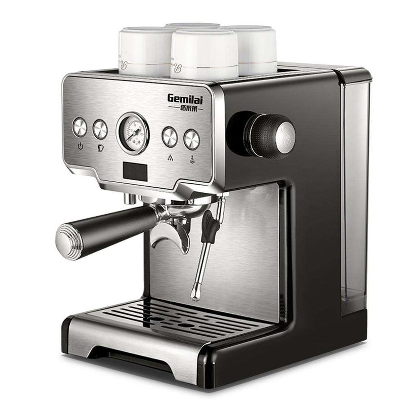 15 Bar Pressure Semi-Auto Italian Espresso Machine CRM-3605 Commericial Coffee Maker 220V 1.7L Water Tank Coffee Machine - Gustobene